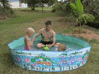 Fun In The Pool With Callie and Jimmy...